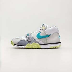 Size 7.5  - Nike Air Trainer 1 White Cement/Neutral Grey/Teal/Nebula Citron